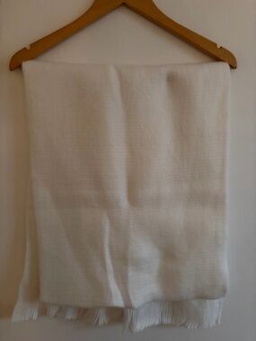 Classic white Women's Scarf & Wrap